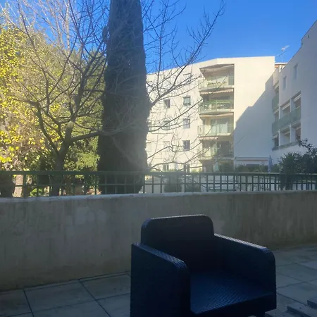 T2 Cosy Proche Du Centre Avec Grande Terrasse! נים